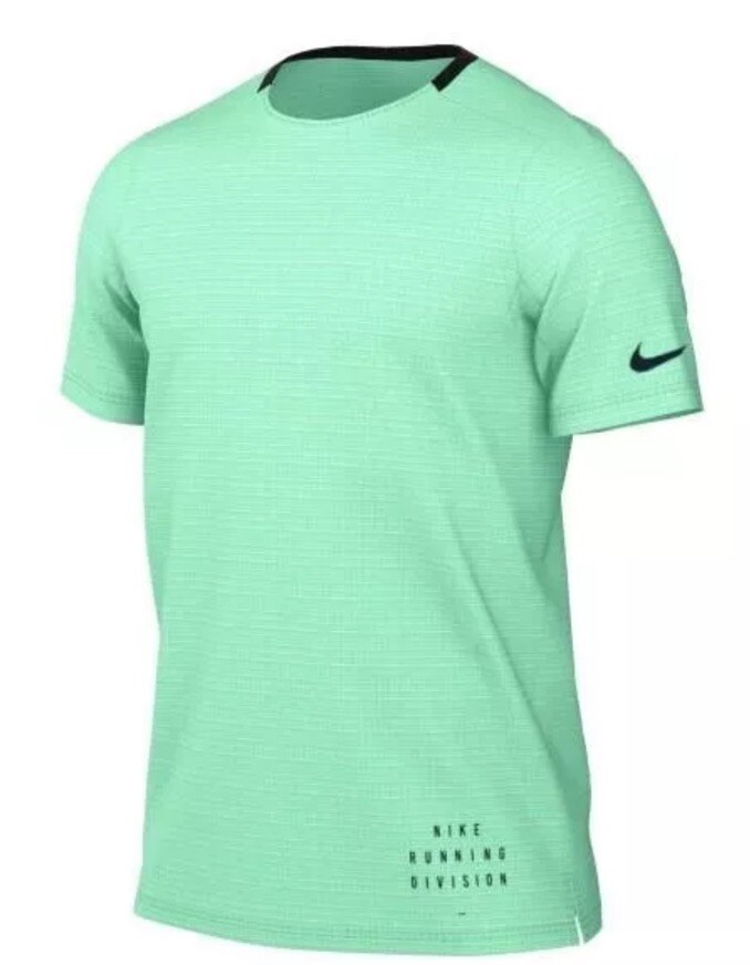 Nike Sz 2XL Dri-FIT “Pinnacle” S/S Running DIVISION TOP Green DQ6540 $80 gallery