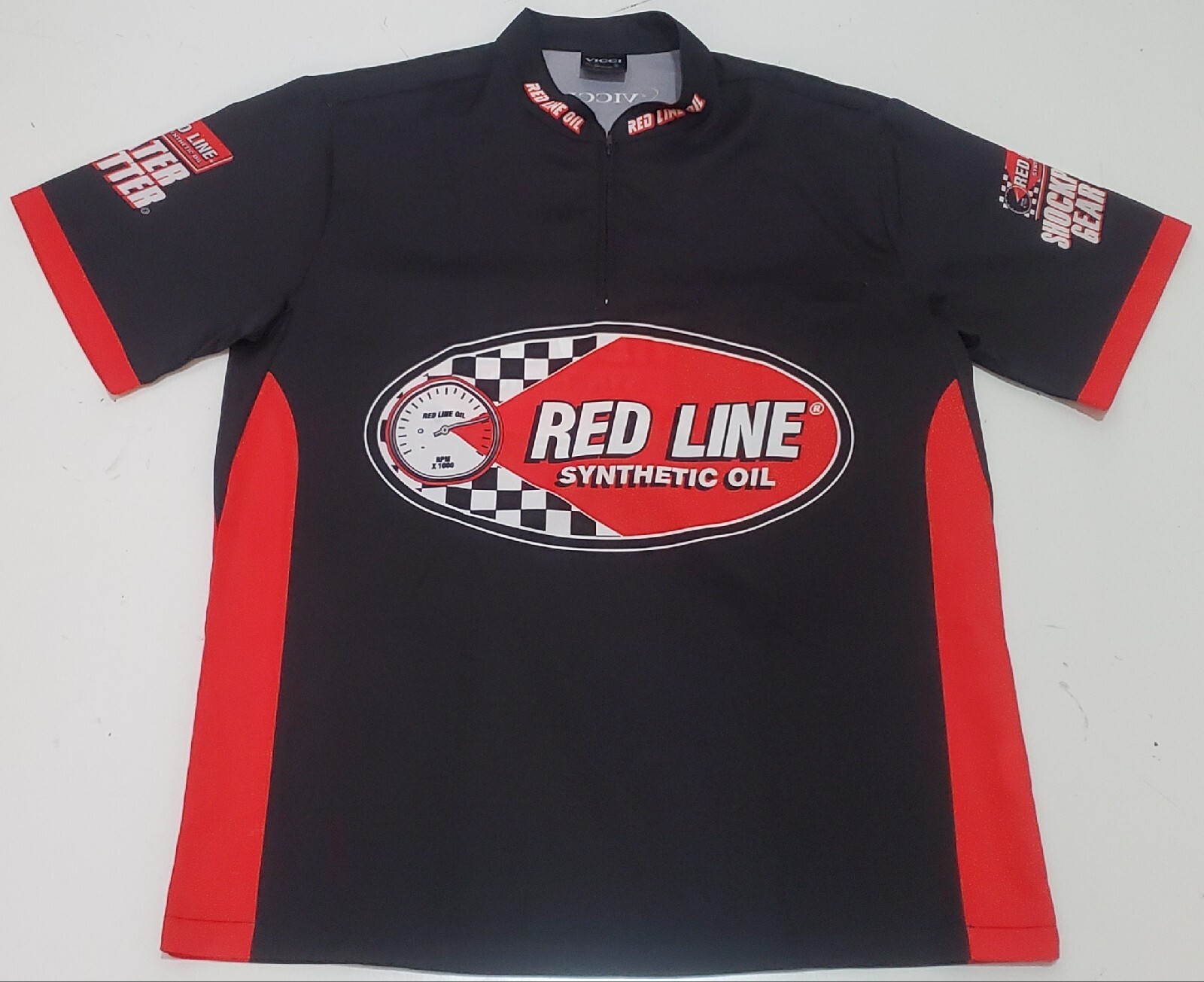 Red Line Oil Vicci Racing Supercars Performance Men's Small Crew Shirt gallery