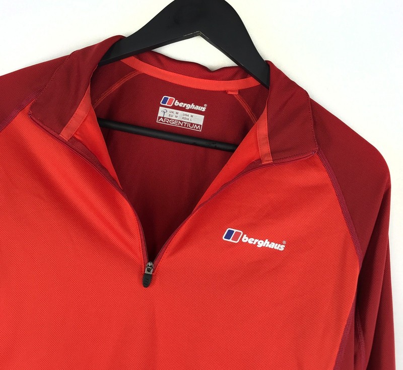 Mens Berghaus Argentium Pullower Activewear Top Base Layer Outdoor Hiking Size M gallery