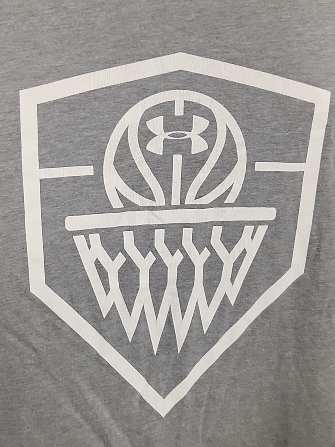 Men’s Under Armour Heat Gear Basketball T-Shirt Size 2XL 2EG 2XTG Gray gallery