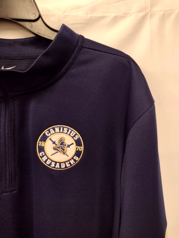 Buffalo Canisius Crusaders High School Nike Dri Fit 1/4 Zip Pullover XXL gallery