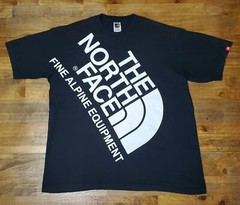 Vintage Men’s The North Face Big Graphic Half Dome Logo Shirt Size XL