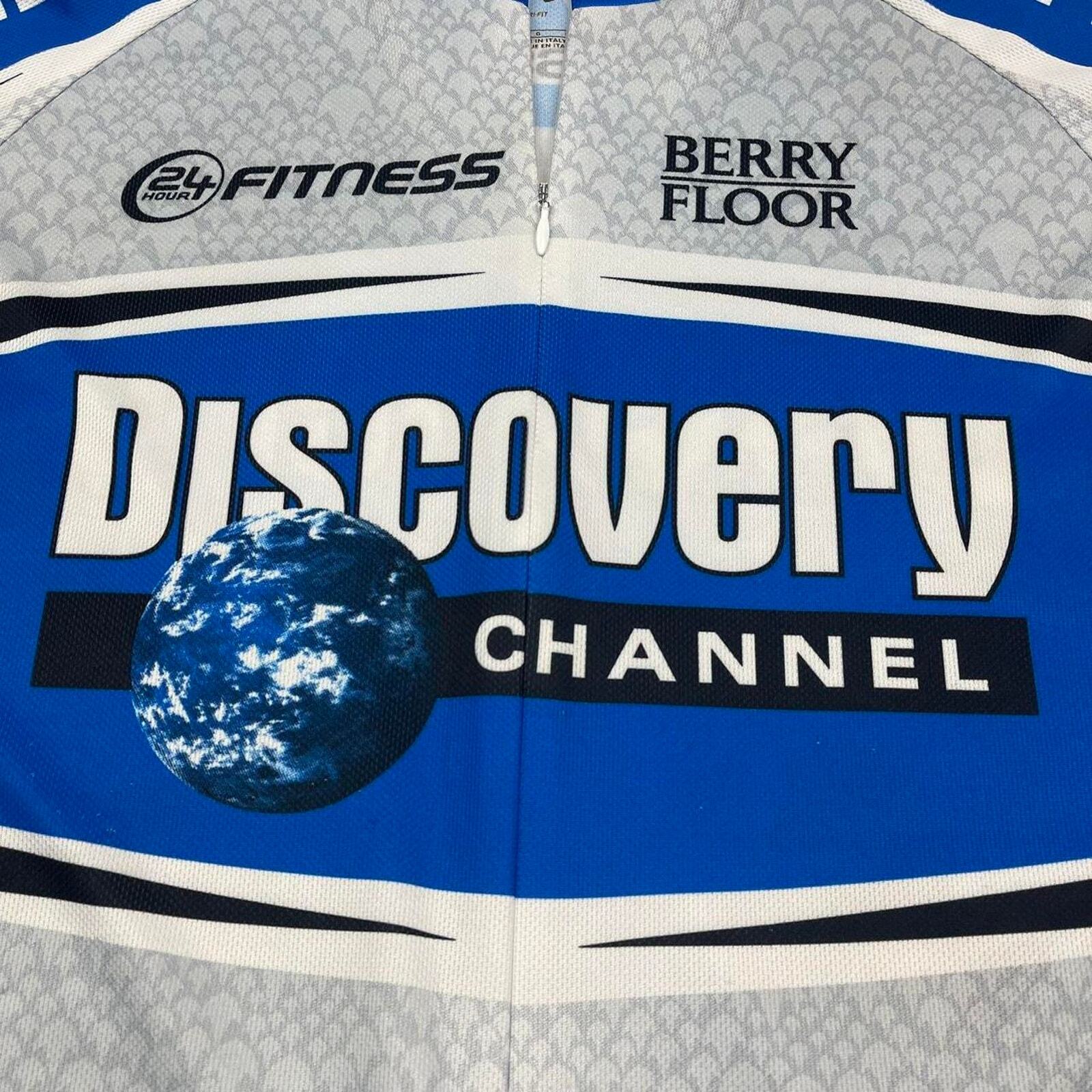 Vintage nike lance Armstrong Discovery cycling Jersey 90s y2k bike gallery