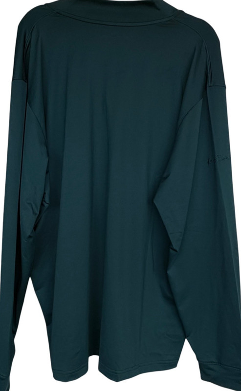 Kenny Flowers Green Quarter Zip Long Sleeve Shirt Men's XXL 2X Excellent gallery