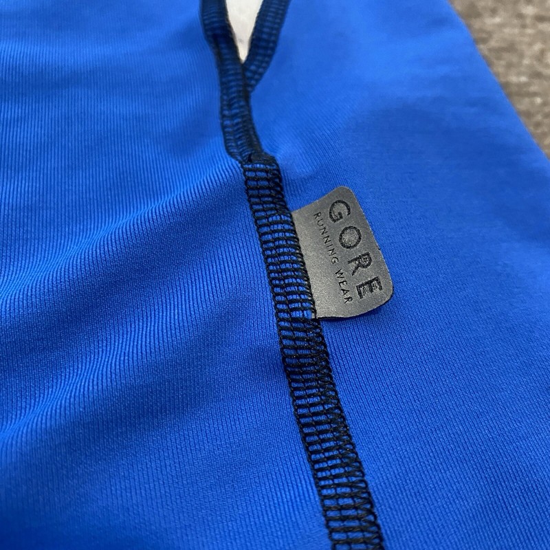 GORE Running Wear Shirt Mens XL Blue Black 1/4 Zip Athletic Train Outdoor gallery