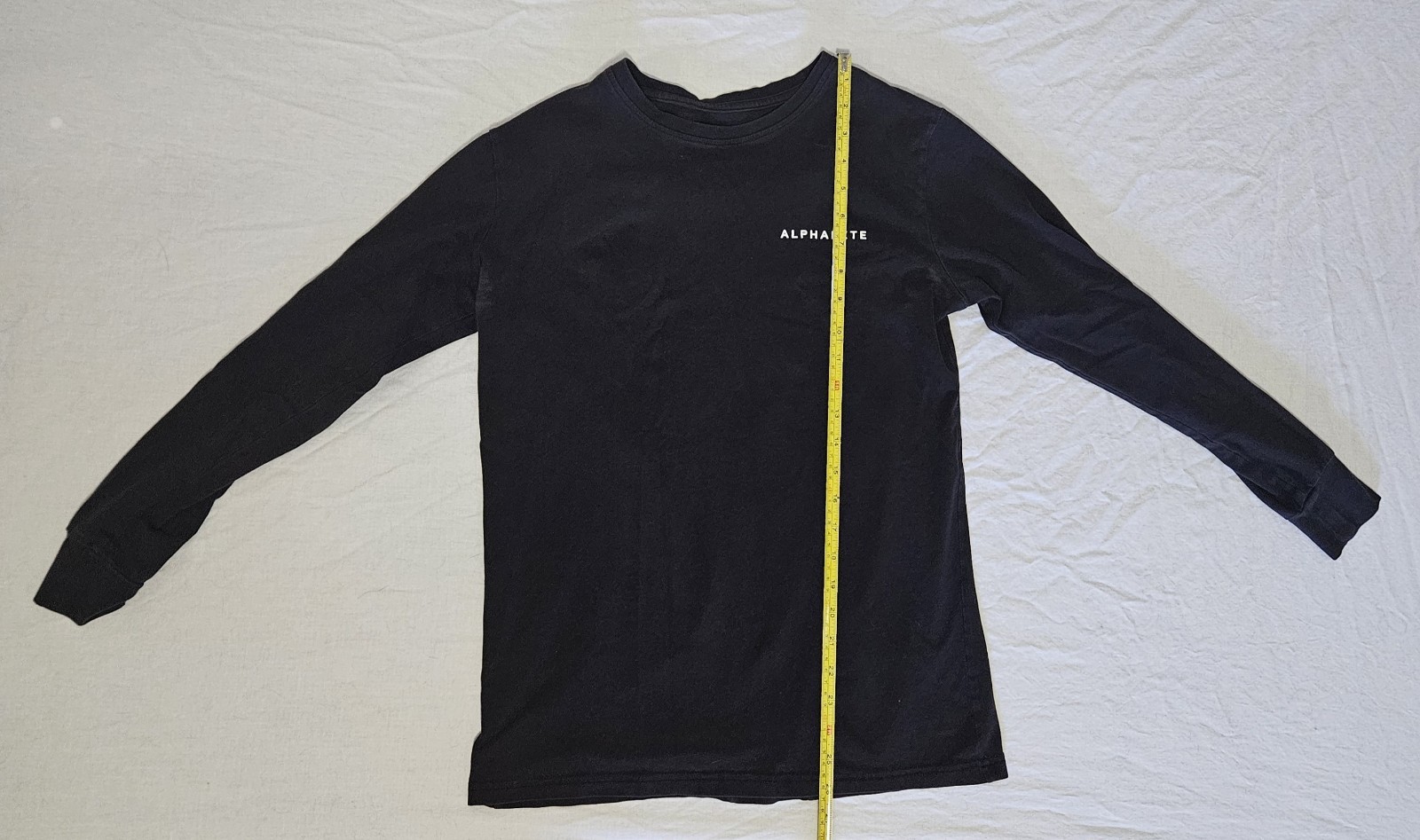 Alphalete Mens Black Performance Fit Long Sleeve Shirt S- See Description gallery