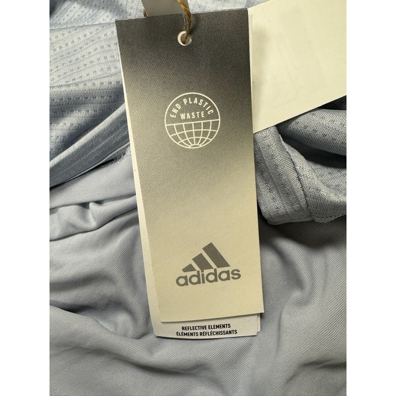 Adidas Mens Own The Run Tee Running City USA Halo Silver HB7432 2XL NWT gallery