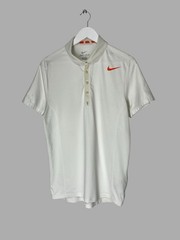 Nike Roger Federer Wimbledon 2013 Tennis Polo Shirt White