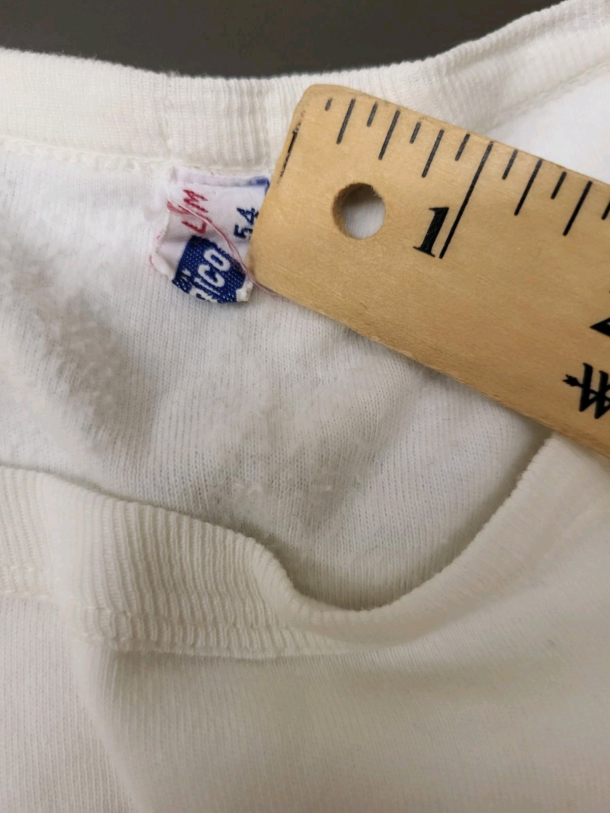 Thermomedico Men's Sz 54 M/L Ivory White Cream Pullover Knit Thermal Top gallery