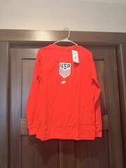 Nike USA Youth XL Red Long Sleeve Shirt