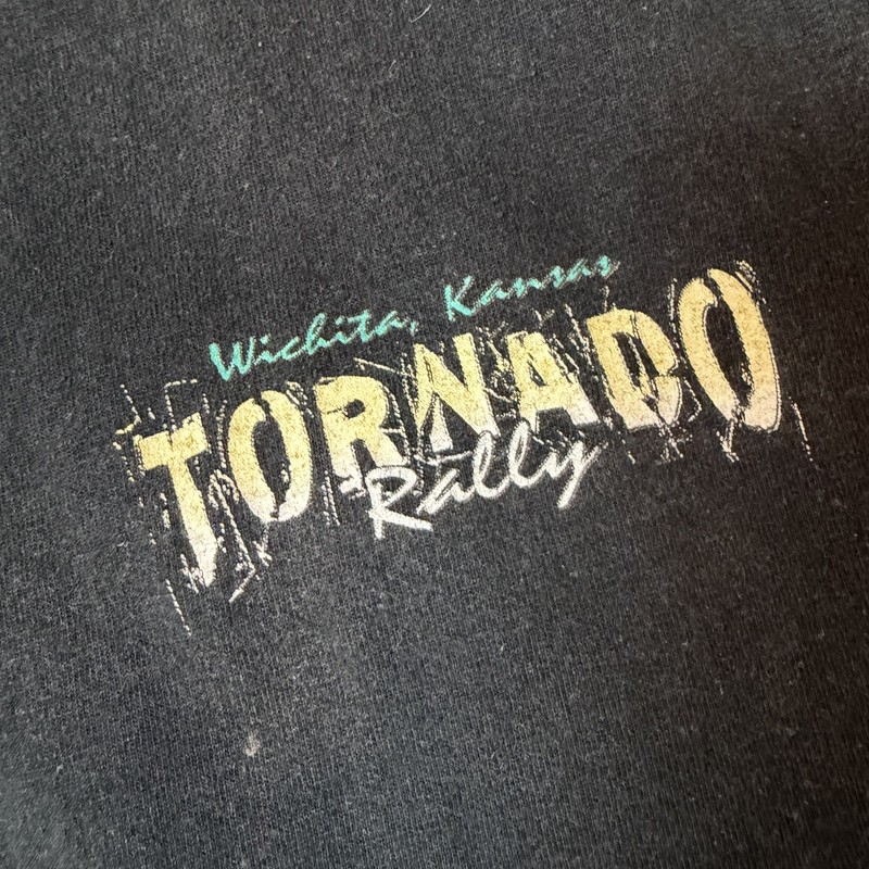 Big Dog 2006 Motorcycle Tornado Rally Tank Top Mens XL Vintage Y2K Black Faded gallery