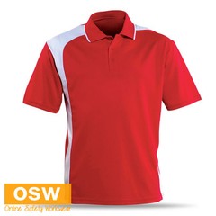3 X UNISEX POLO SPORTS OFFICE GYM ASYMMETRICAL COOL BREATHABLE SHIRT UNIFORMS