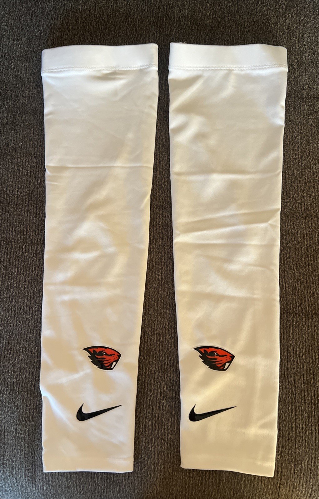Nike Pro Dri-Fit Oregon State Beavers Team Issue PE Football Arm Sleeves L/XL gallery