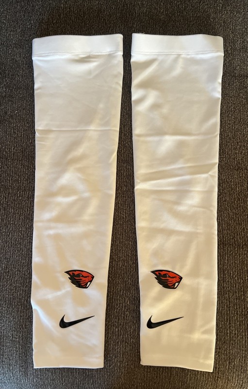 Nike Pro Dri-Fit Oregon State Beavers Team Issue PE Football Arm Sleeves L/XL gallery