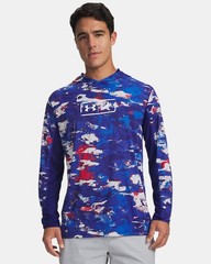 UNDER ARMOUR UA X BLACKTIPH FISH PRO CAMO – SIZE: MEN XL – CASPIAN/WHITE