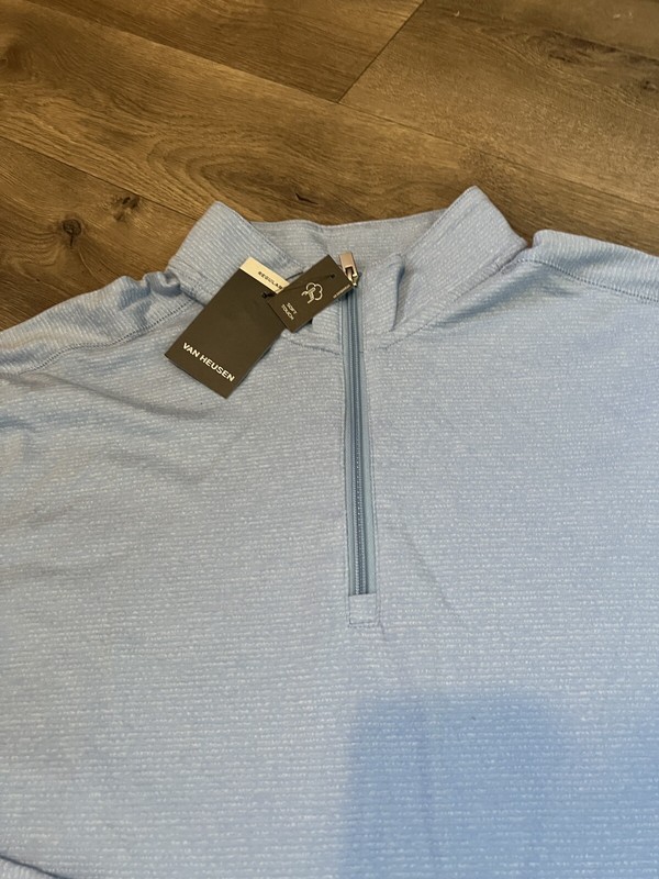 Van Heusen Quarter Zip Soft Touch Shirt Size XL New gallery