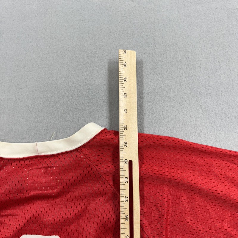 Vintage Medalist Pride Shirt Mens XL Red Mesh Jersey Number 9 Athletic 80s gallery