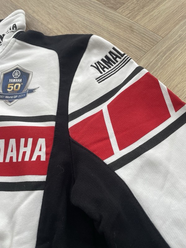 Yamaha MotoGP Factory 50th Anniversary Edition Quarter zip Rare Small gallery