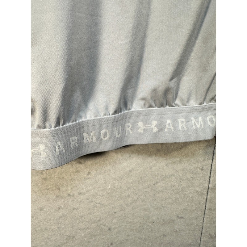 Under Amour Full Zip Up Base Layer Heatgear Loose Fit Small Gray Pockets gallery