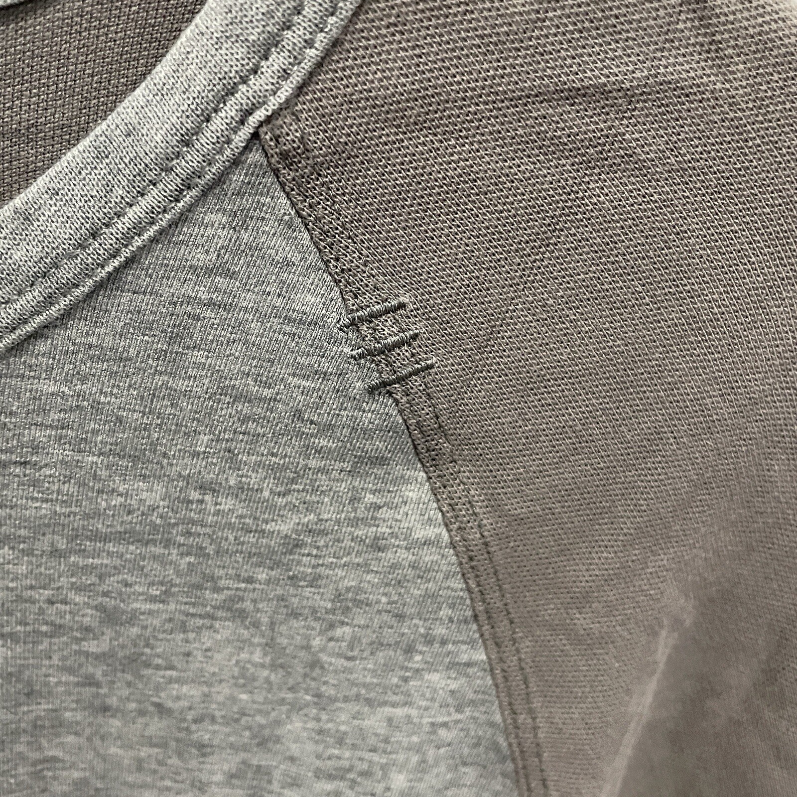 Lululemon Grey Two Toned Short Sleeve Size Medium gallery