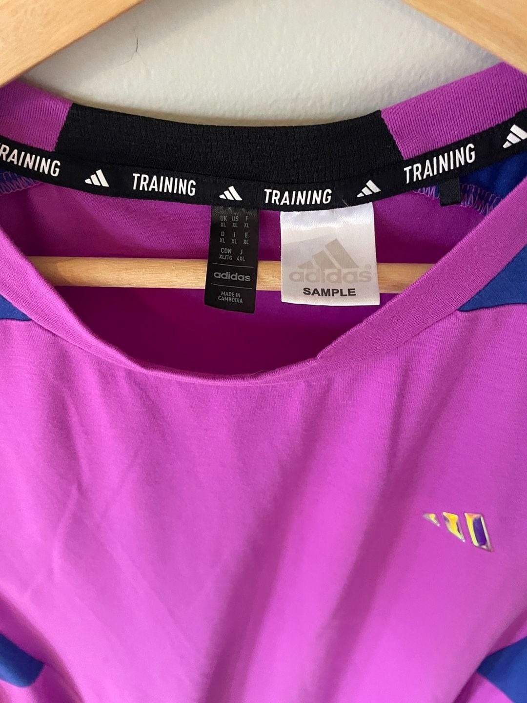 Adidas Sunglass Pack Training Sleeveless Tank Top Purple/Blue gallery