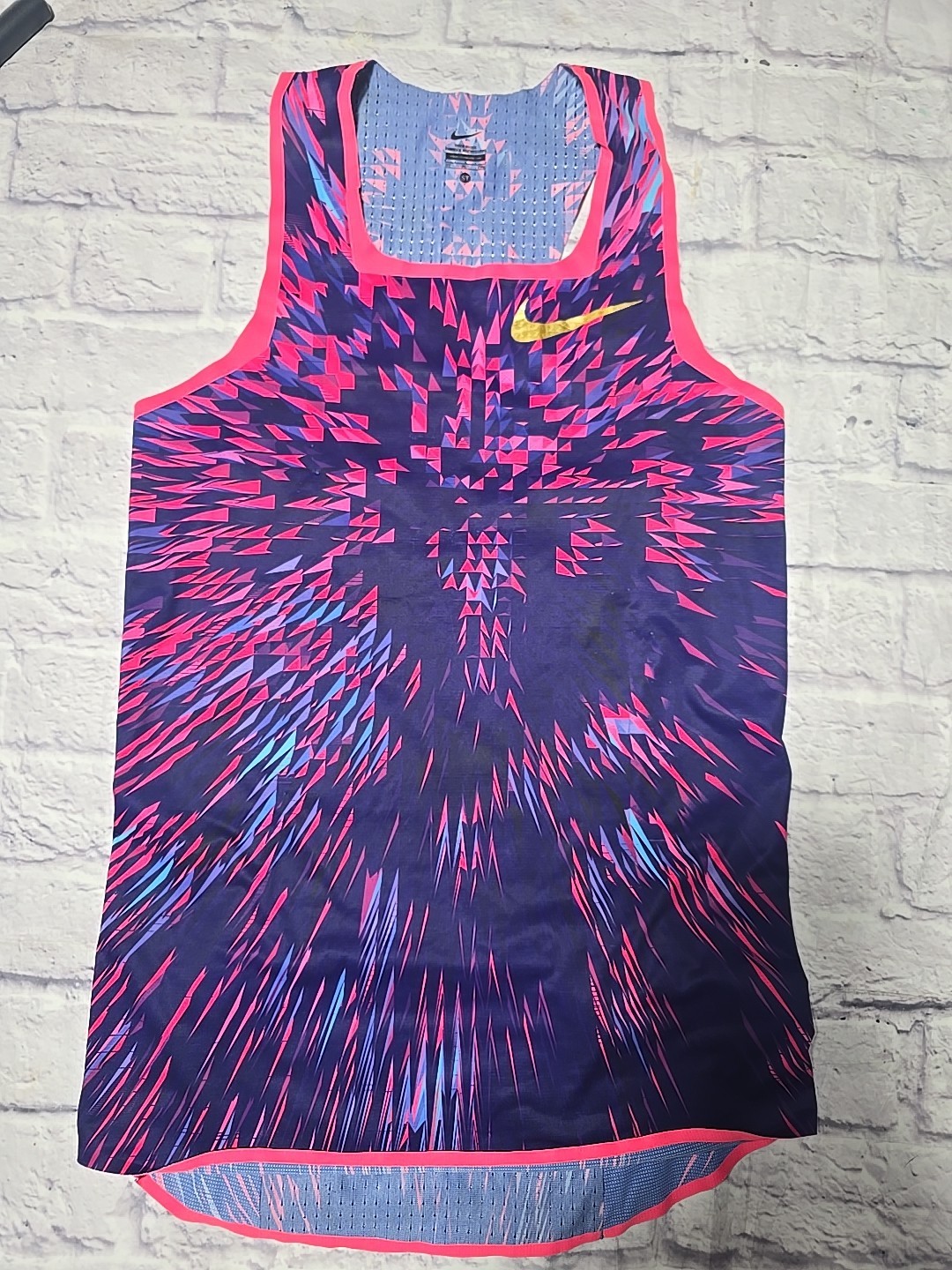 Nike Pro Elite 2017 GOLD MEdalist Singlet Size Small TALL VERY RARE gallery