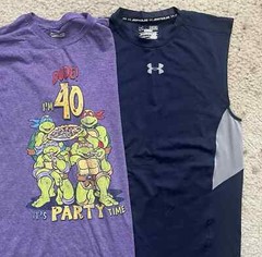 Multi Lot Under Armour Mens M Coolswitch Compression Tank Gym Leggings T Shirt