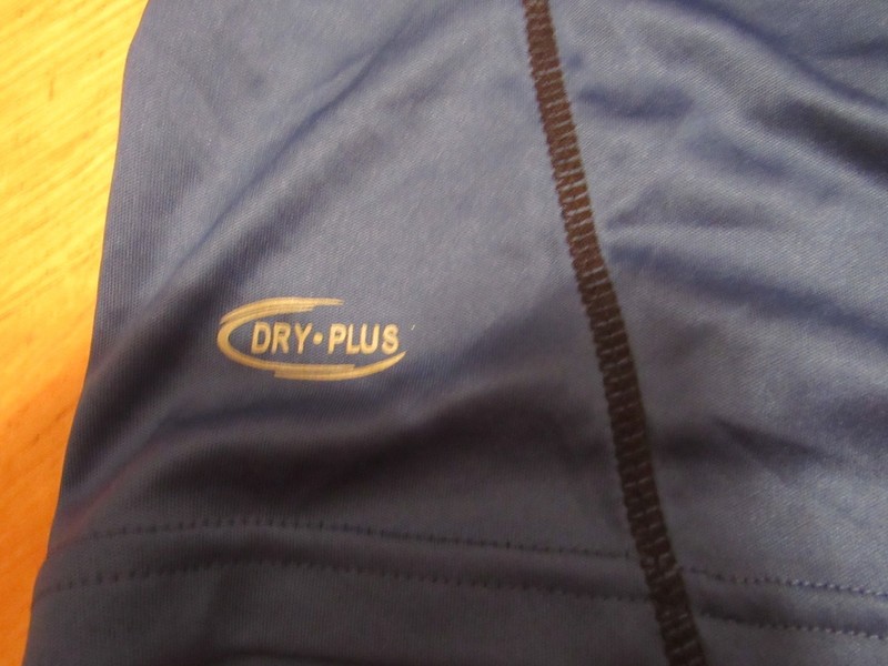 PRO TOUCH, MEN'S BLUE/BLACK POLY SHORT SLEEVED BICYCLE RIDING SHIRT, SZ XL gallery