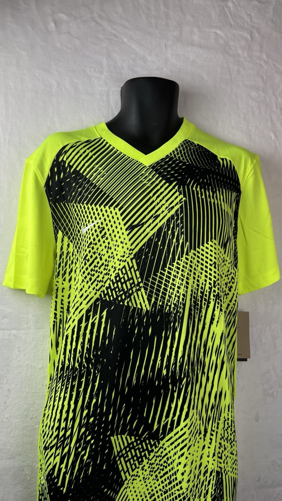 Nike U S Precision IV Jersey Men’s Neon Green Black Slim- Fit Sri-Fit DR0945-702 gallery