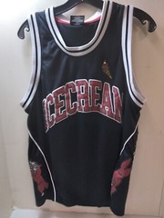 ICECREAM SHOT CLOCK BASKETBALL JERSEY BLACK ICE CREAM