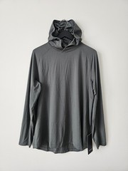 NWT LULULEMON License To Train LS Hoodie Top Men’s XXL PLMD Palm Deco Green