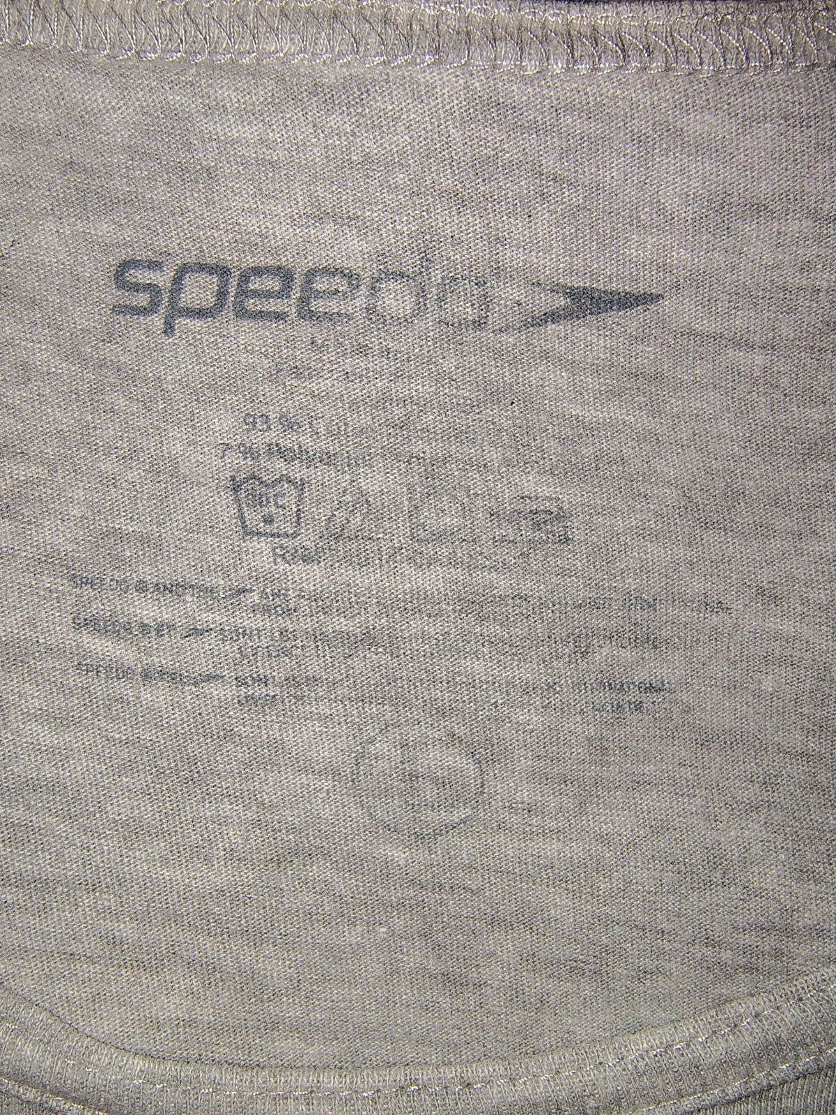 Speedo Men's Size L Gray Tank Top Featuring Surfboard Graphic On Front gallery