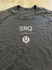 Lululemon SRQ Dark Gray Short Sleeve T-Shirt Men’s Size Large