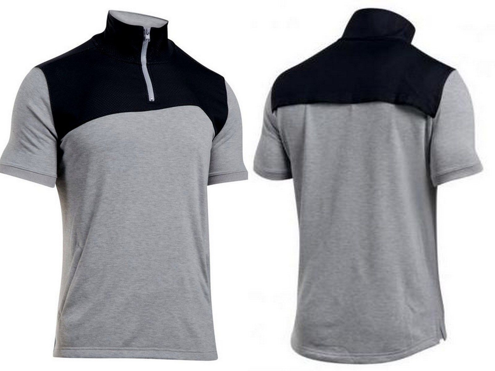 Mens Under Armour UA ColdGear SC Trey Infrared Fleece 1/4 Zip Top New With Tags gallery