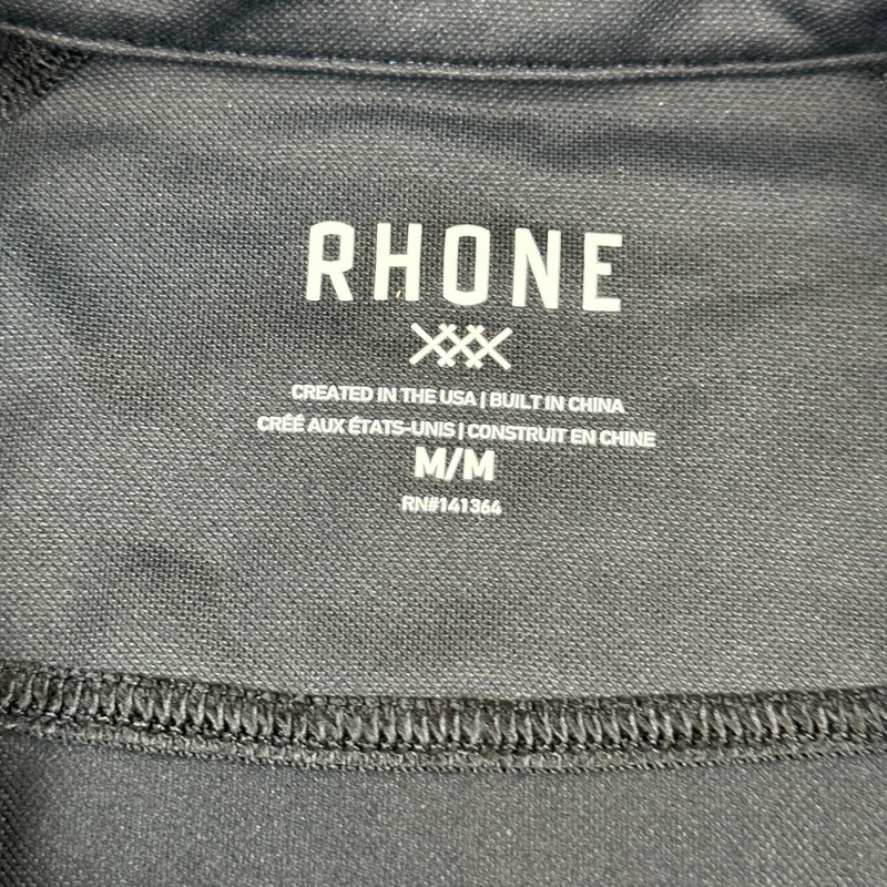 Rhone Session 1/4 Zip Pullover Black Performance Stretch CRITICALPOINT Medium M gallery