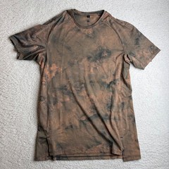 Lululemon Metal Vent Tech SS Shirt Mens 2XL Tie Dye Earth Tone Training Top