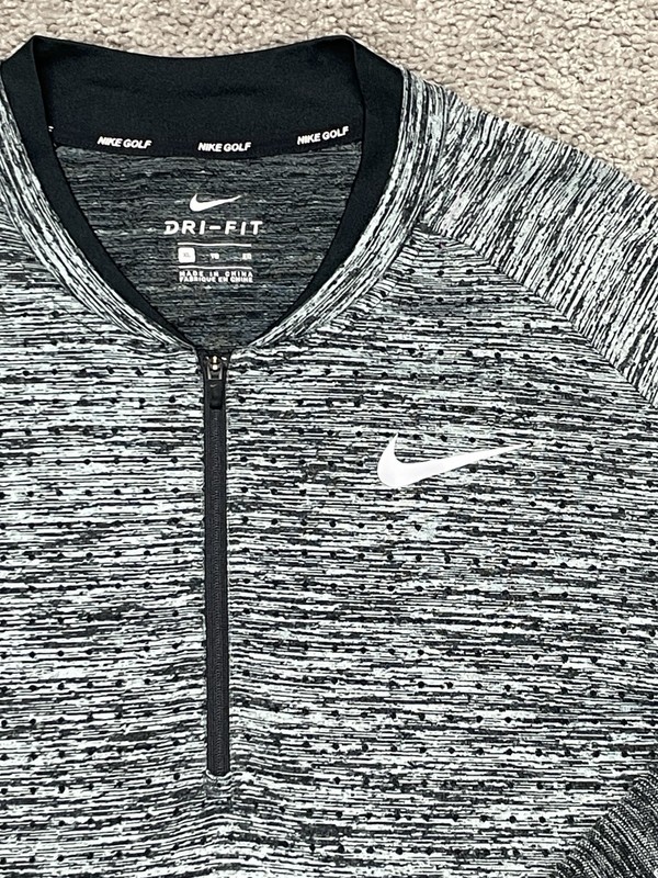 Nike Golf Seamless Cover-Up Pullover Shirt Men XL Gray Performance 1/4-Zip Tech gallery