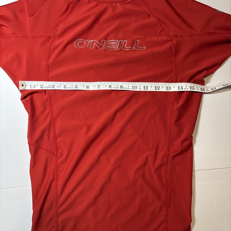 Oneil 50+ Ultraviolet Protection Shirt Mens M Perfo Fit Long Sleeve Red Swim gallery