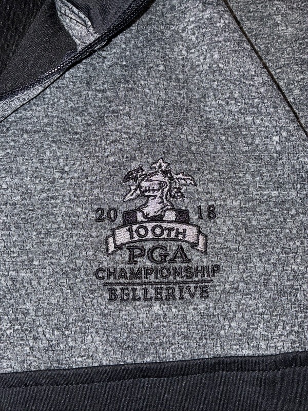 Under Armour 1/4 Zip Mens L Bellerive Country Club 100th PGA Championship 2018 gallery