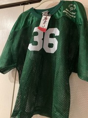Adams USA Football Jersey Special Olympics Indiana Fulton County Green SZ L/XL