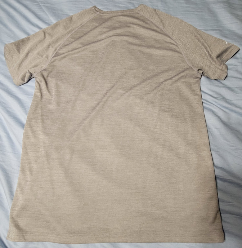 Akilex Men's Running Dry Fit Short Sleeve Comfortable T-Shirt Size XL, Gray gallery