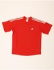 ADIDAS Mens Climalite T-Shirt Top UK 36/38 Small Red Polyester CC03 gallery
