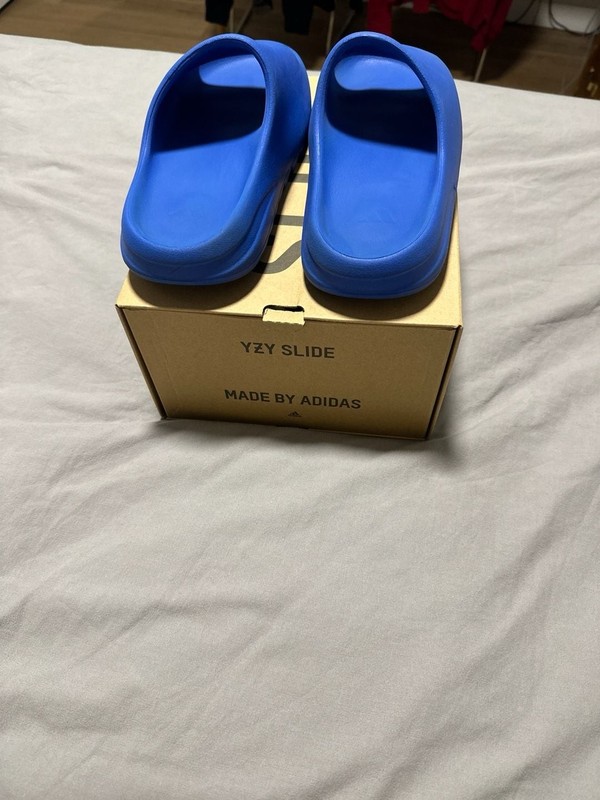 adidas Yeezy Slide Azure Blue gallery