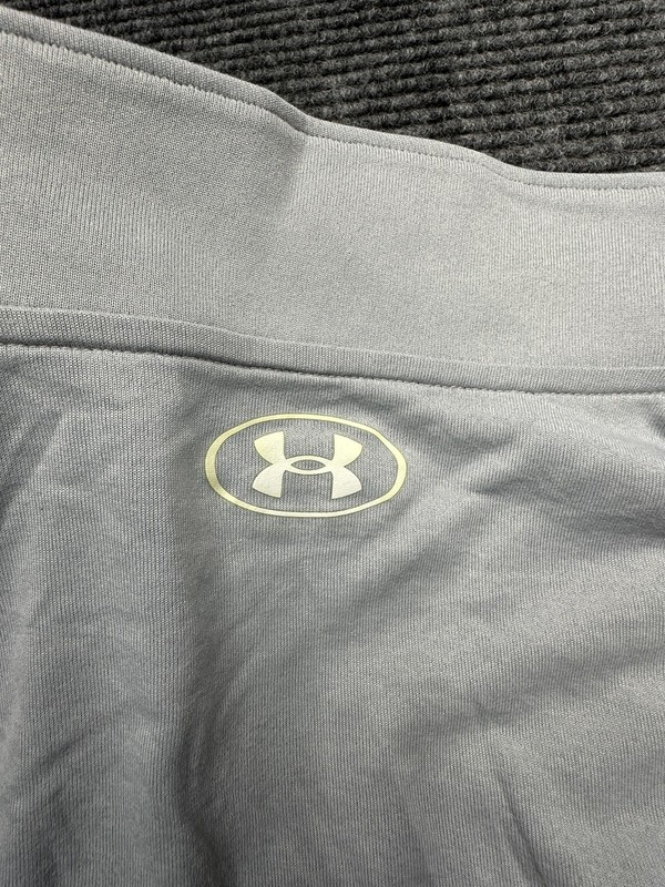 Under Armour Pullover Mens 2XL Gray CoolSwitch 1/4 Zip Football Shirt Top gallery
