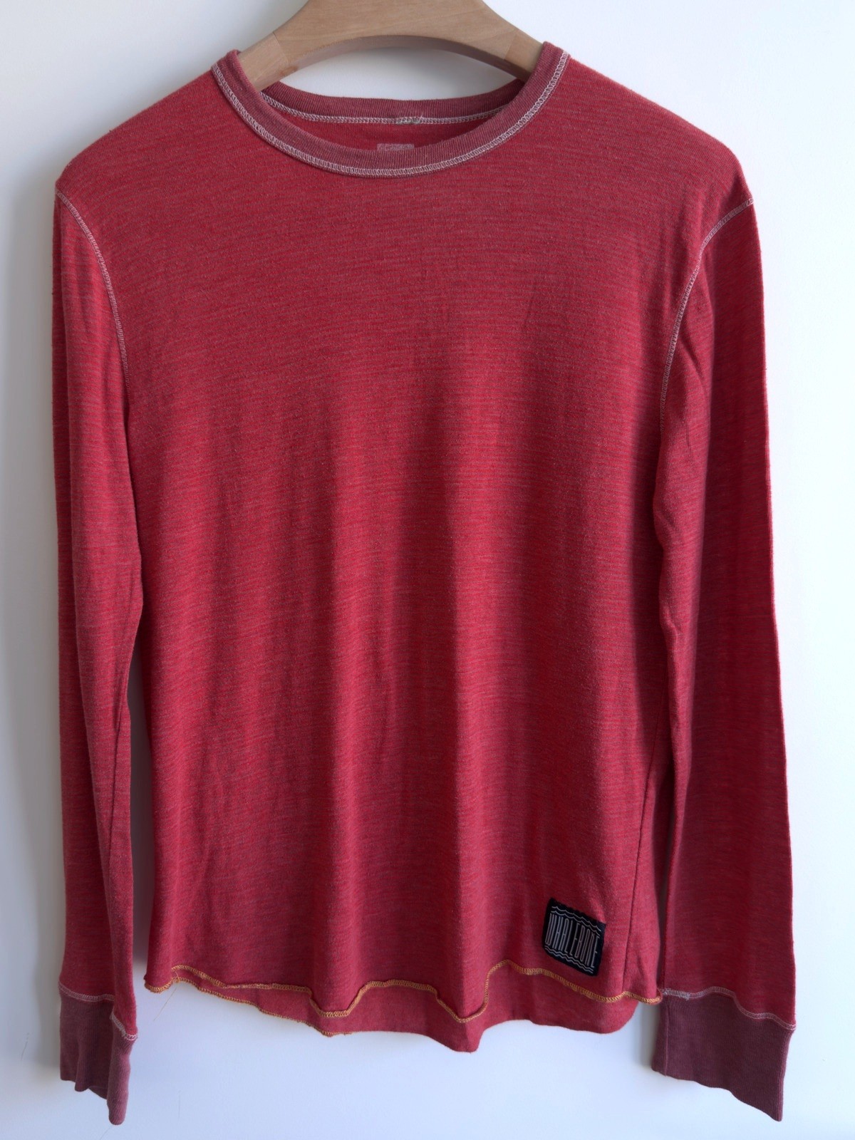Bone M x Whalebone Handmade Montauk Long Sleeve Shirt Men’s Medium Red gallery