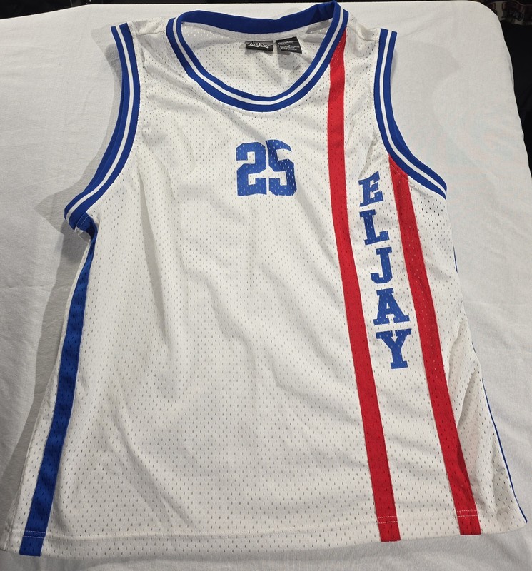 Vintage 1990's ELJAY Mens Jersey and Short Set: Jersey Size Large/ Shorts Medium gallery