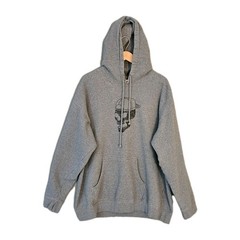 Torque Motorcycle Co Heavyweight Hoodie Mens XXXL Grey Biker Moto Urban Edgy