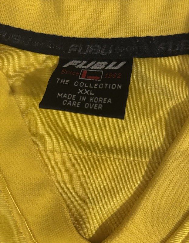 Vintage FUBU All Stars Football Jersey Streetwear 90s Y2K 05 XXL Rare Colorway gallery