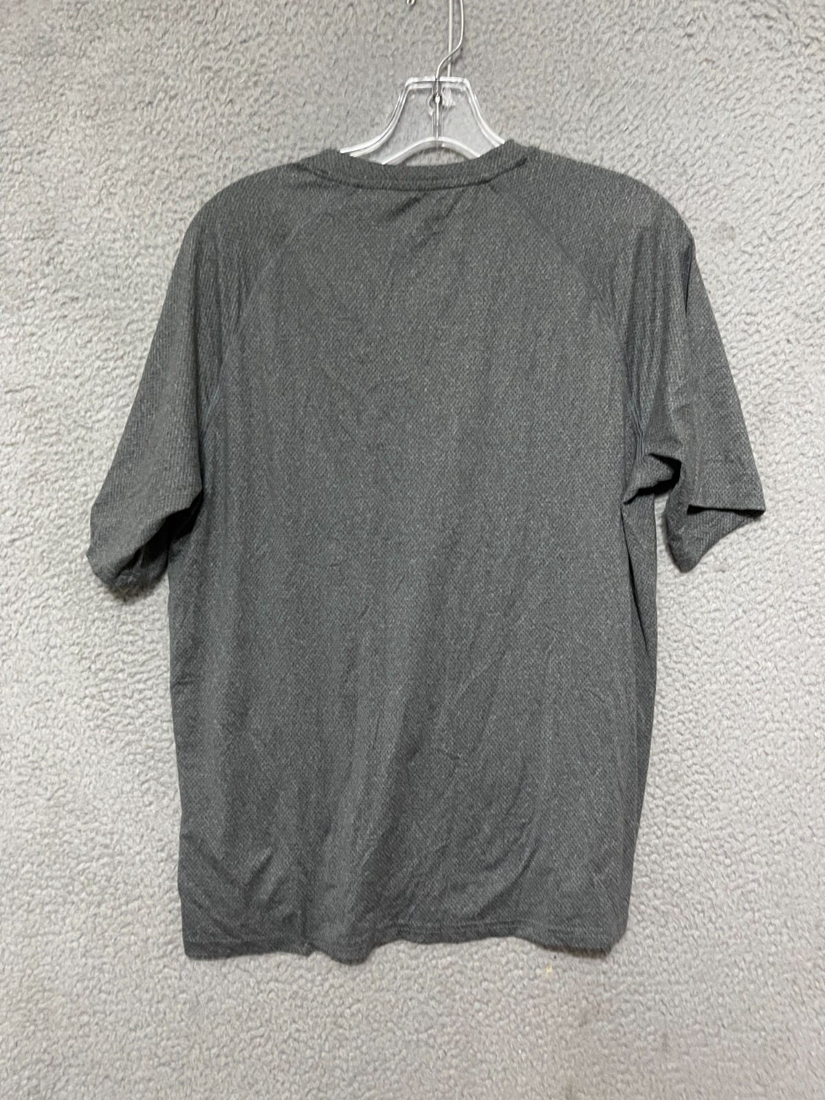 Glacier Performance Men's Shirt Size Medium Gray Short Sleeve Running Polyester gallery