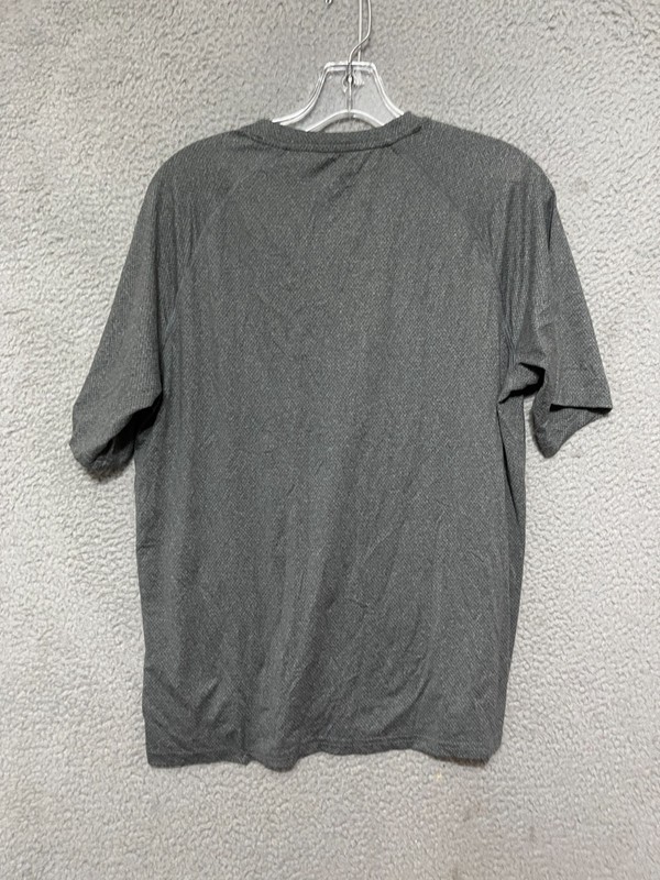 Glacier Performance Men's Shirt Size Medium Gray Short Sleeve Running Polyester gallery